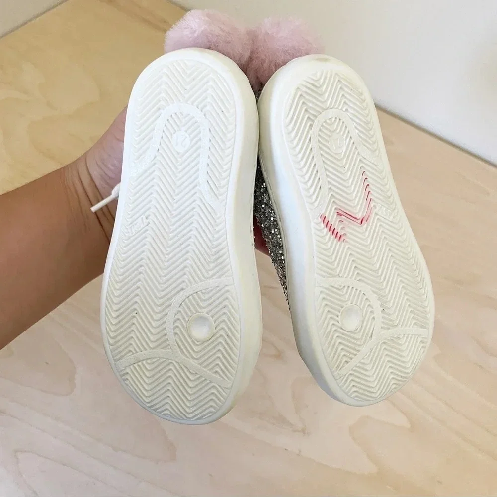 Minna Parikka Glitter Bunny Sneakers toddler Sz 21 US 6 - Picture 7 of 8